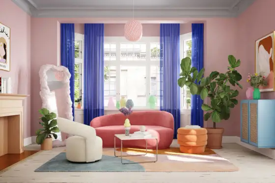 Welche Farbe passt zu Rosa? Die besten Kombinationen im Raum